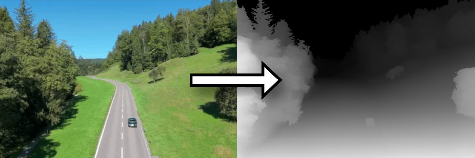 Extract depth maps and lines from videos in OpenShot 3.5.1