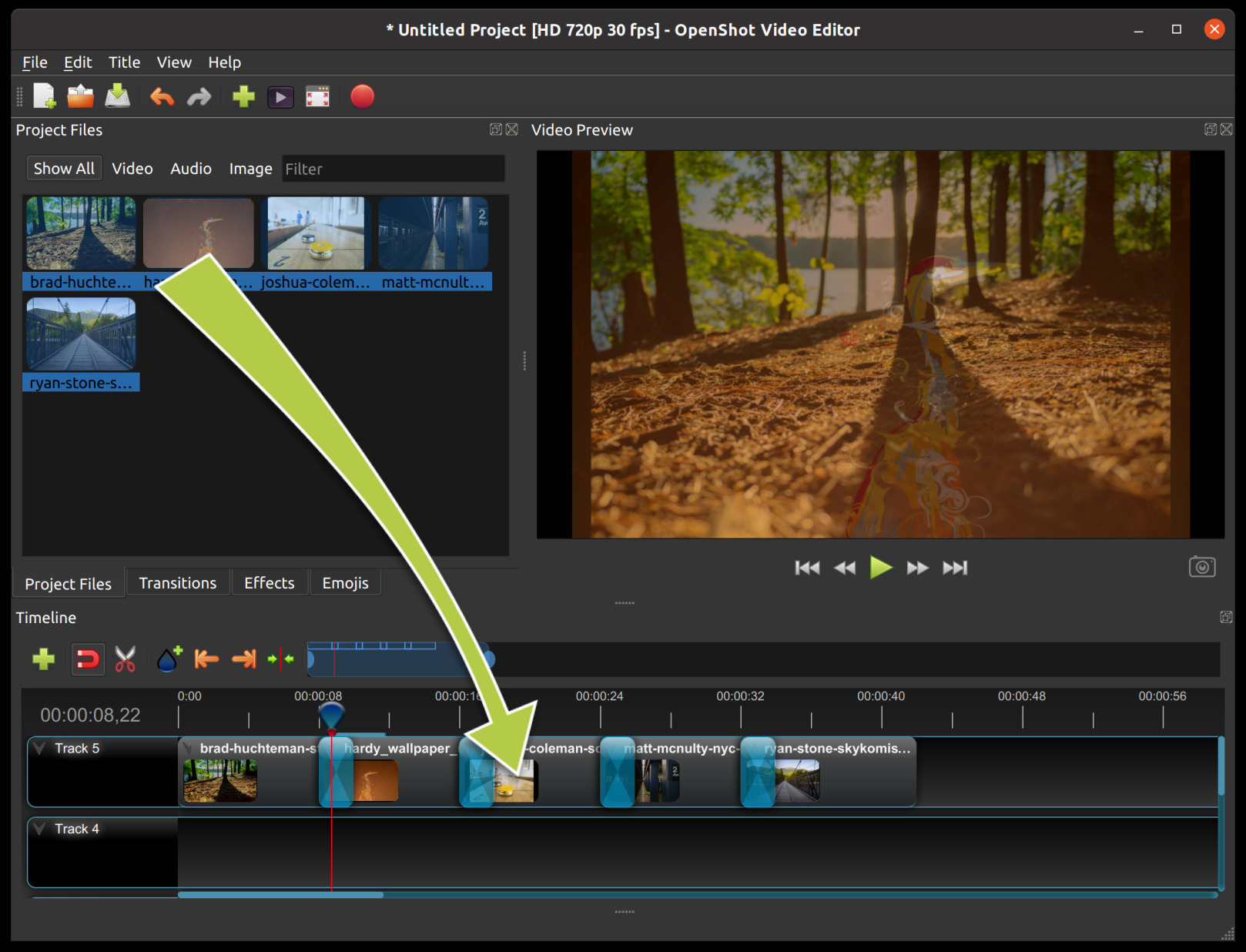 openshot video editor tutorial