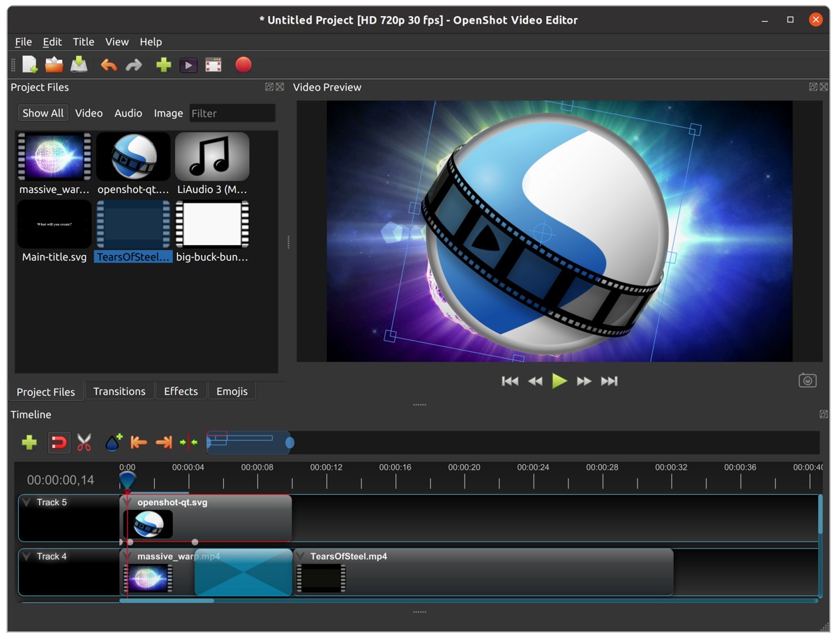 Openshot Video Editor